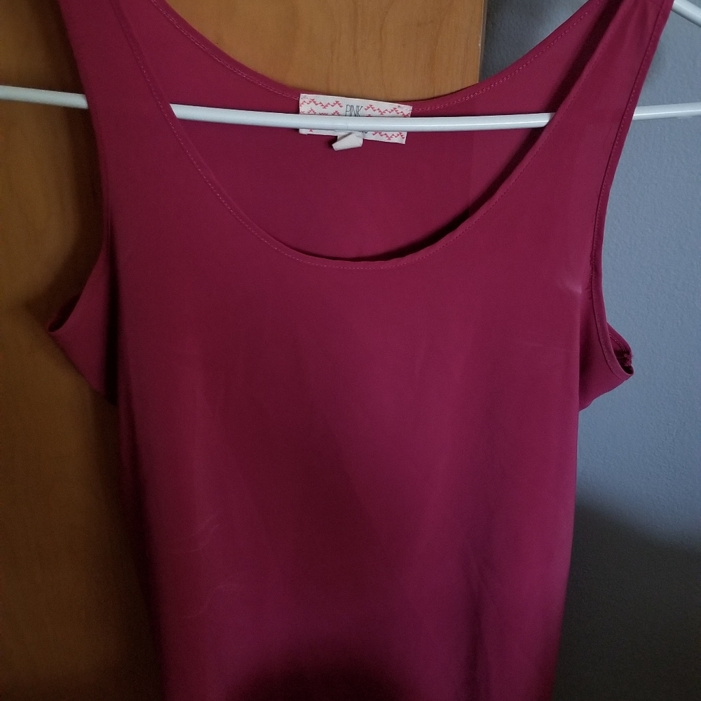 Women's silky tank tops